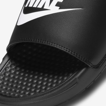 Nike Benassi - Női Szandál - Fekete/Fekete/Fehér